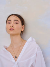 Load image into Gallery viewer, The Panay Ear Cuff Pair and Necklace with Black South Sea Pearl Set