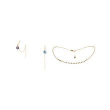 Load image into Gallery viewer, The Manila Ear Cuff, Threaders and Necklace Set