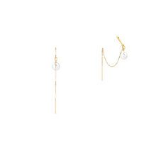 Load image into Gallery viewer, The Prima Ear Cuff and Pearl Threaders Set